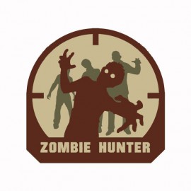 Tee shirt  zombie Hunter blanc