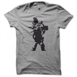 Tee shirt Alien 2 le retour Space marines noir/gris mixtes tous ages