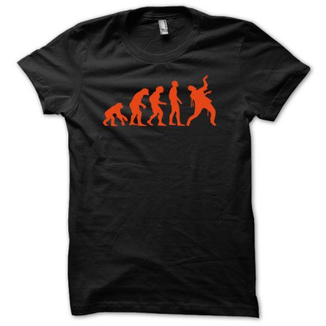 Tee shirt evolution zombi zombis noir