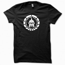 Tee shirt Battlestar Galactica blanc/noir