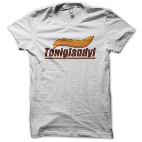 Tee shirt  Les Nuls Toniglandyl blanc
