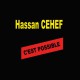 Tee shirt  Les Nuls Hassan Cehef  noir