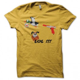 Tee shirt Duck Hunt jaune