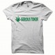 Tee shirt Serious Toker vert/blanc