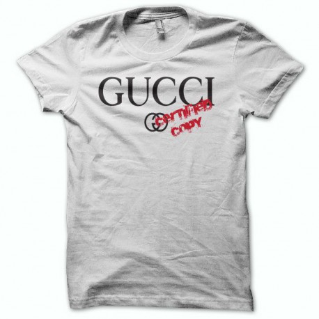 Tee shirt Gucci certified copy blanc