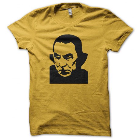 Tee shirt Dracula Bela Lugosi jaune