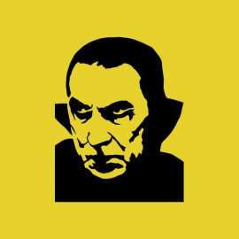 Tee shirt Dracula Bela Lugosi jaune