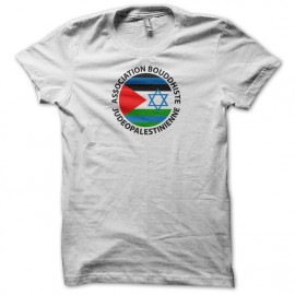 Tee shirt Association Bouddhiste Judeo Palestinienne blanc