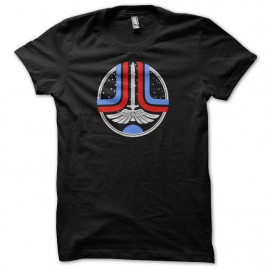 Tee shirt Starfighter symbol oldies noir
