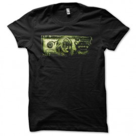 Tee shirt zombi dollar noir