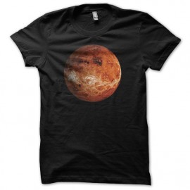 Tee shirt astronomie Planète Venus noir