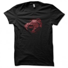 Tee shirt cosmocats thundercats rouge/noir