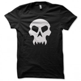 Tee shirt vampire skull noir