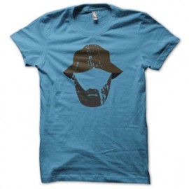 Tee shirt The Walking Dead Dale Horvath tribute turquoise
