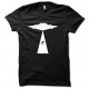 Tee shirt U.F.O Enlèvement Force blanc/noir