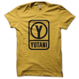 Tee shirt Yutani Alien Prometheus noir/jaune