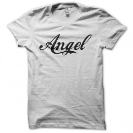 Tee shirt Ange Angel Wings blanc