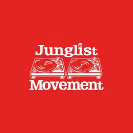 Tee shirt Junglist Movement Human Traffic rouge