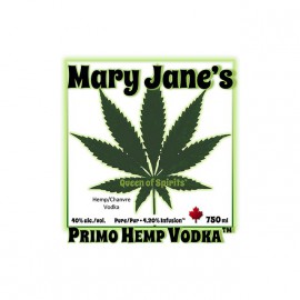 Tee shirt Mary Janes Primo Hemp Vodka blanc