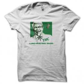 Tee shirt KFC parodie THC blanc
