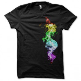 T shirt Rainbow Lighter black
