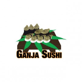 Tee shirt Ganja Sushi blanc