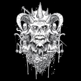 T shirt Satan02 Black