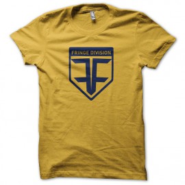 Tee shirt Fringe Division badge jaune
