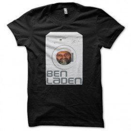 Tee shirt Ben Laden Lave Linge noir