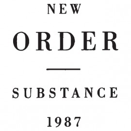 Tee shirt New order Substance Joy division blanc