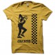 Tee shirt The Slackers damier jaune