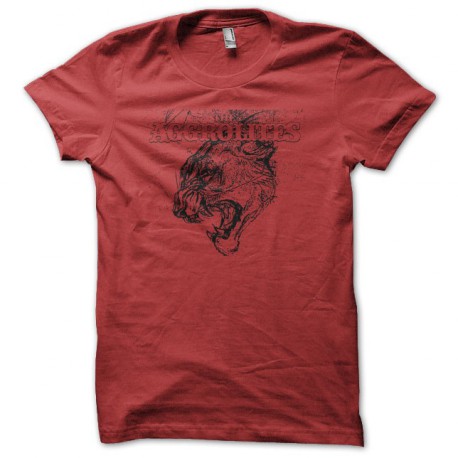 Tee shirt The Aggrolites tête de tigre rouge