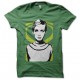 Tee shirt Twiggy Lawson portait pop art vert