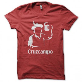Tee shirt Cruzcampo rouge
