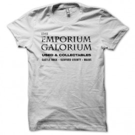 Tee shirt The Emporium Galorium brocanterie Castle Rock blanc