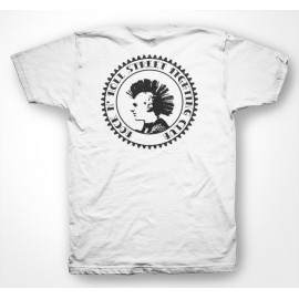 Rock N' Roll Street Fighting Club - Tee Shirt punk White/Blanc