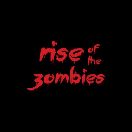Tee shirt Rise of the zombies noir
