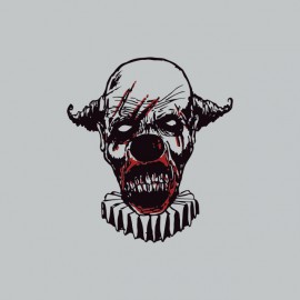 Tee shirt Clown zombie gris