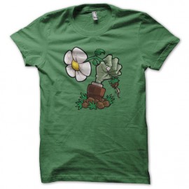 Tee shirt Plants vs zombie vert