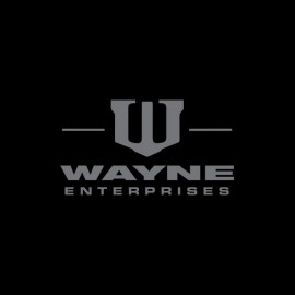 Tee shirt Wayne Enterprises noir