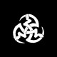 Tee shirt Vampire symbole 3 serpents noir