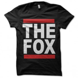 T Shirt THE FOX black