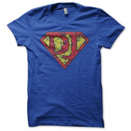 Tee Shirt Super DJ Royal Blue