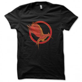 T shirt the hunger games catching fire black