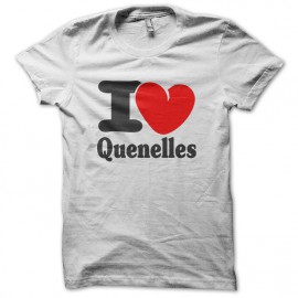 Tee Shirt i Love Quenelles White