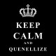 Tee Shirt Keep Calm & Quenellize Black