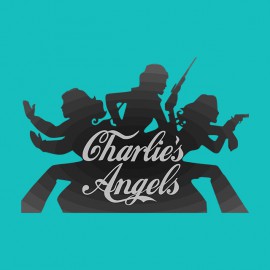 Tee Shirt Charlie's Angels Teal