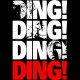 tee shirt Ding Ding Ding noir
