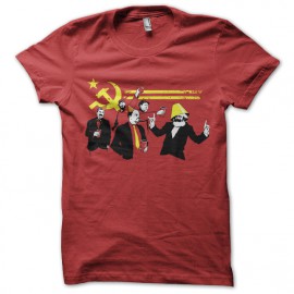 tee shirt Soviet Party red