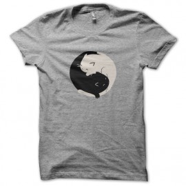 tee shirts cat yin yang
